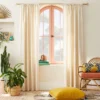 1pc Light Filtering Sunburst Window Curtain Panel Ivory - Opalhouse™ Designed With Jungalow™ -Opalhouse GUEST 0abc8554 9667 43bb a08b 5b7ccfcdf228