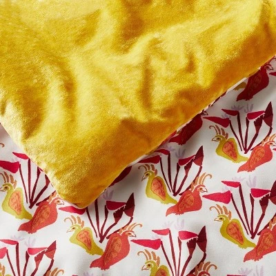 Reversible Velvet Comforter & Sham Set - Opalhouse™ Designed With Jungalow™ 4 Reversible Velvet Comforter & Sham Set - Opalhouse™ Designed With Jungalow™ - Image 2