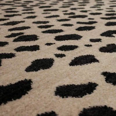 Daffodil Leopard Print Woven Rug - Threshold™ 5 Daffodil Leopard Print Woven Rug - Threshold™ - Image 3
