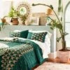 Full/Queen Printed Comforter & Sham Set Teal - Opalhouse™ Designed With Jungalow™ -Opalhouse GUEST 62c0d119 3b39 4e0a bc51 14fae64ad22e