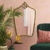 Gilded Decorative Wall Mirror Brass - Opalhouse™ -Opalhouse GUEST 6e3aa6b7 aa80 4518 b148 4aa180e1a2ab