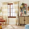 1pc 50"x84" Light Filtering Jacquard Curtain Panel Gold - Opalhouse™ Designed With Jungalow™ 2 1pc 50"x84" Light Filtering Jacquard Curtain Panel Gold - Opalhouse™ Designed With Jungalow™ -Opalhouse GUEST 7f1bcf04 8c46 4cae a224 b69f332f37a9