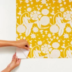 Idris Flower Wallpaper Pharaoh Gold - Opalhouse™ Designed With Jungalow™ 7 Idris Flower Wallpaper Pharaoh Gold - Opalhouse™ Designed With Jungalow™ -Opalhouse GUEST afa3c2c7 d4a3 4da6 989a 5ea8e7d3bc25