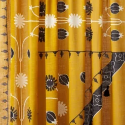 2pk Light Filtering Doorway Embroidery Window Curtain Panels Gold - Opalhouse™ Designed With Jungalow™ 8 2pk Light Filtering Doorway Embroidery Window Curtain Panels Gold - Opalhouse™ Designed With Jungalow™ -Opalhouse GUEST b974e2ad 1d91 4b57 9717 c8ae19cff47e