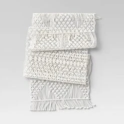 Cotton Macrame Runner White - Opalhouse™ 7 Cotton Macrame Runner White - Opalhouse™ -Opalhouse GUEST c5fab824 fe39 4973 9dab 7f6bd6fcfb15