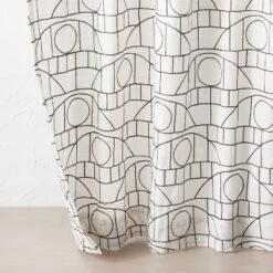 1pc Light Filtering Embroidery Bridges Window Curtain Panel White - Opalhouse™ Designed With Jungalow™ 7 1pc Light Filtering Embroidery Bridges Window Curtain Panel White - Opalhouse™ Designed With Jungalow™ -Opalhouse GUEST ef34c50e f06b 4788 91d8 67cee1840fd9